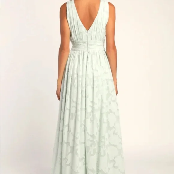 Lulus Sage Green Floral Maxi Dress - Picture 4 of 11